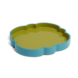 CLOUD LACQUER TRAY GREEN - LARGE