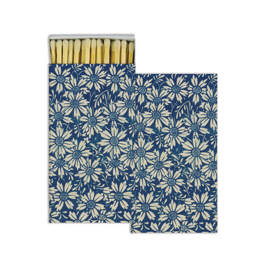 BOX OF MATCHES, BLUE DAISIES