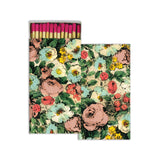 BOX OF MATCHES, FLORAL COLLAGE