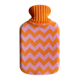 LAMBSWOOL HOT WATER BOTTLE COVER - ZIG ZAG