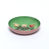 ROUND ENAMEL TRAY - FESTIVAL OF FLOWERS