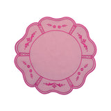 WILLOW EMBROIDERED PLACEMAT - ROSE (SET OF 2)