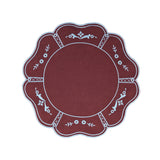 WILLOW EMBROIDERED PLACEMAT - ARABICA (SET OF 2)