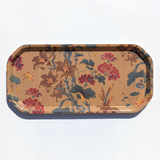 LARGE OCTAGONAL BIRCH WOOD TRAY - WILD HERBARIUM