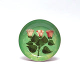 ROUND ENAMEL TRAY - FESTIVAL OF FLOWERS