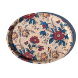 OVAL BIRCH WOOD TRAY - LACE & POSY