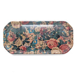 LARGE OCTAGONAL BIRCH WOOD TRAY - CHINTZ