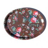 OVAL BIRCH WOOD TRAY - ROSE ARBOUR