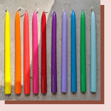 GLOSS RAINBOW CANDLE - 30cm