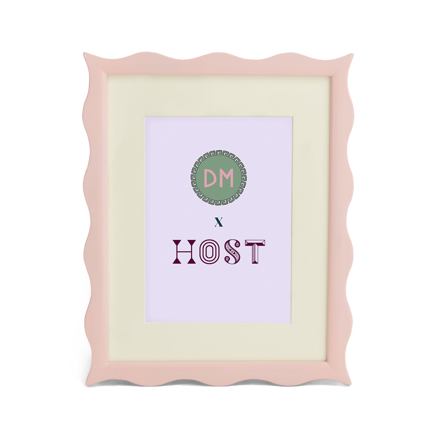 DOMENICA MARLAND X HOST RIPPLE FRAME, NANCY'S BLUSHES PINK, A5