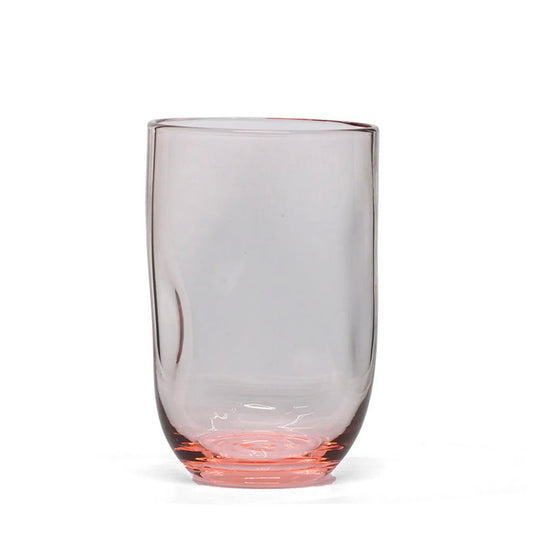 SQUEEZE GLASS TUMBLER, PINK