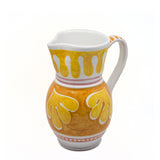 FOGLIA JUG, YELLOW & ORANGE